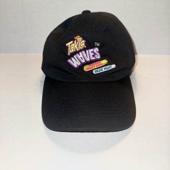 Takis Waves -Dragon Sweet Chili Blue Heat -Strapback Cap -Rare - Picture 1 of 7